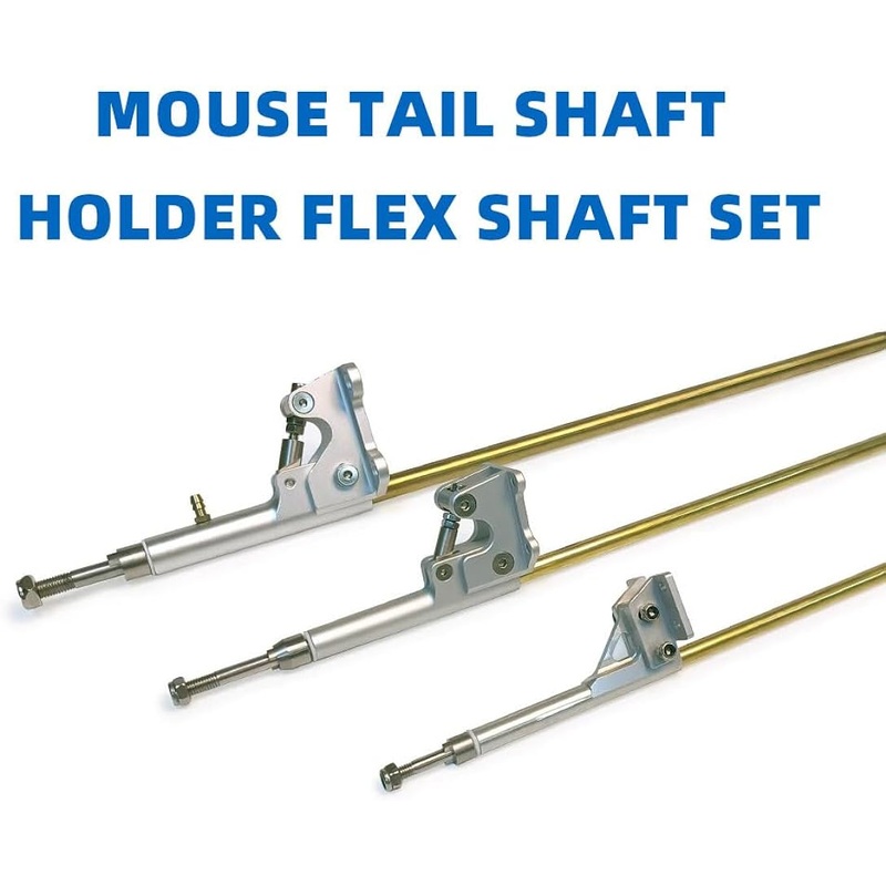 6.35mm Mouse Tail Flex Shaft Set