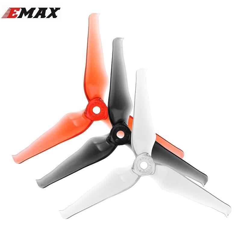 EMAX Avan Flow Propeller 5x4.3x3 FPV Racing Propeller (Set Of 4) Clear Black