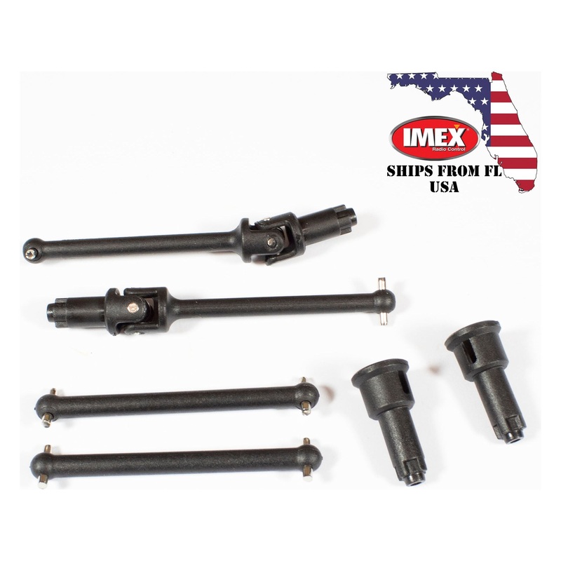 Front & Rear Driveshaft Set