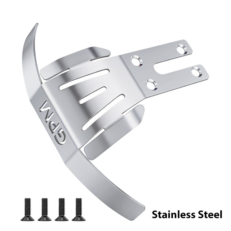 GPM RACING,ARRMA-MINI KRATON STAINLESS STEEL FRONT CHASSIS SKID BUMPER MAKM330F ORIGINAL COLOR