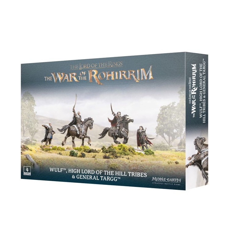 Middle Earth Strategy Board Game: Wulf, High Lord of the Hill Tribes and General Targg