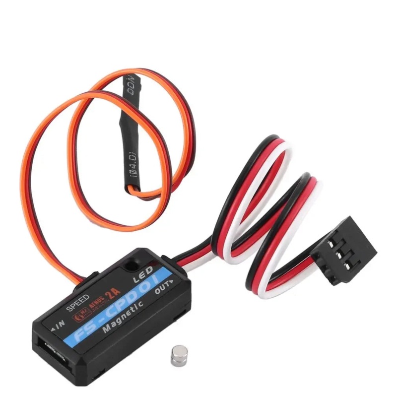 FLYSKY FS-CPD01 Speed Sensor - (Magnetic Induction) Speed RPM Telemetry Magnetic Module for IA6B IA10B RC Car Boat Aircraft 1PC