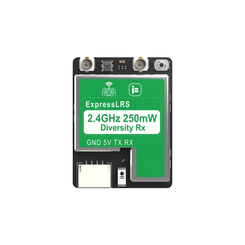 iFlight ExpressLRS ELRS Diversity Receiver - ELRS 900MHz 500mW True Diversity RX / ELRS 2.4GHz 250mW True Diversity RX for FPV 900MHzRX 70mmAntenna