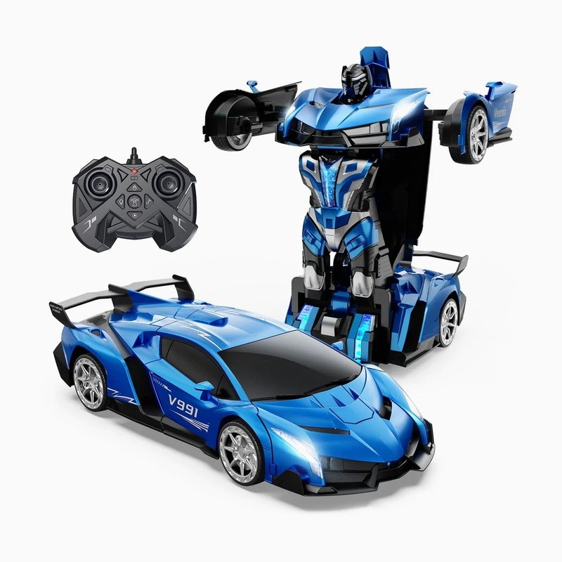 Veeniix V991 Transform Remote Control Car Blue