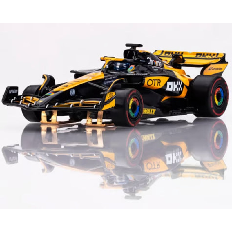 AFX AFX22104 McLaren MCL38 F1 #81 Australian Grand Prix 2024 HO Scale Slot Car