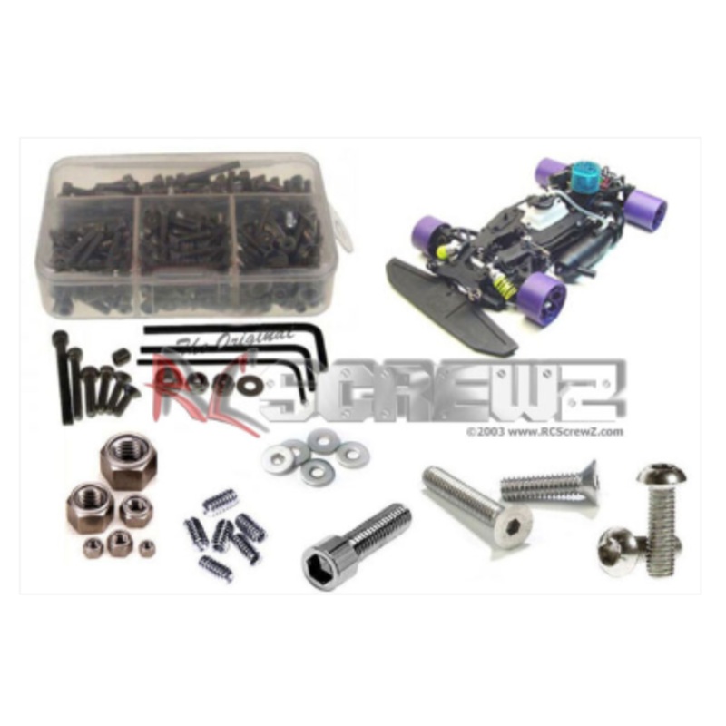 CRC Razer 3.0 Oval 1/12th (#1701) Stainless Steel Screw Kit