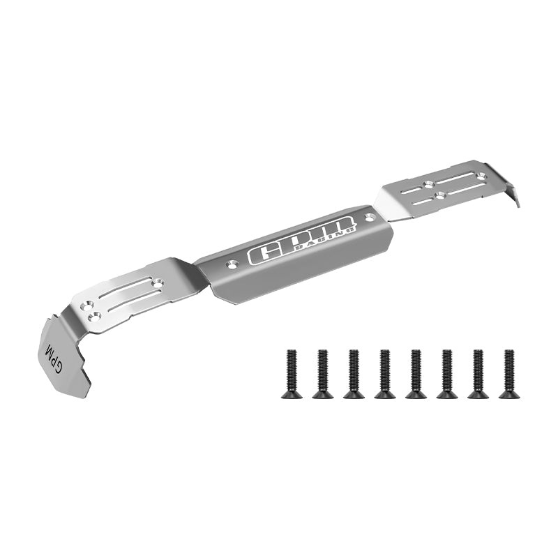 GPM RACING,TRAXXAS-MINI MAXX MINI XRT STAINLESS STEEL CHASSIS FULL CENTER SKID KIT TXMM332FR ORIGINAL COLOR