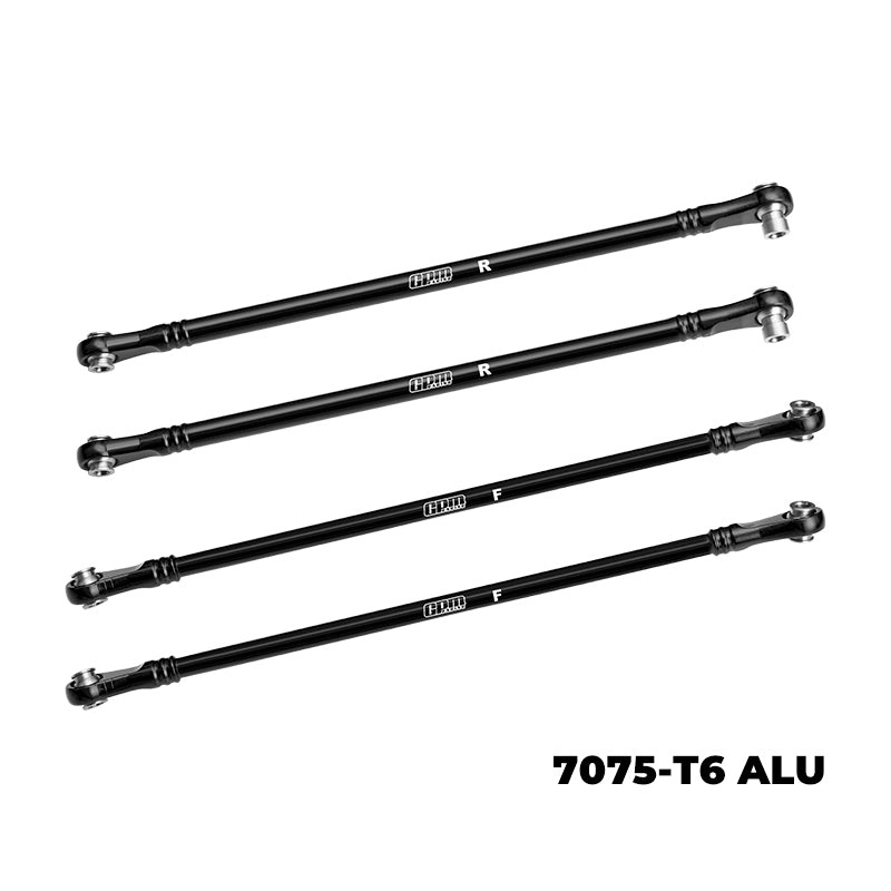 GPM RACING,VANQUISH-H10 OPTIC KIT 7075-T6 ALLOY UPPER LINK BAR SET H10049FR BLUE