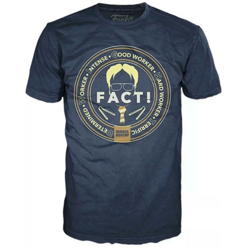 Pop! Tees Dwight Schrute T-Shirt L - Target Exclusive
