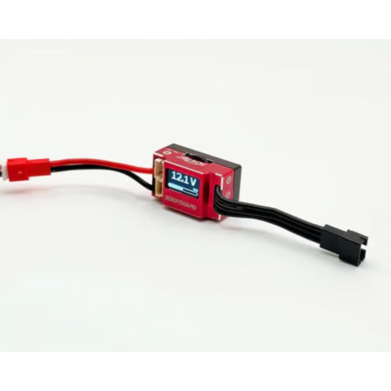 Furitek FUR-2692 MicroPython Pro OLED 25A/50A Brushed/Brushless ESC with Wireless Module for 1/18 & 1/24 RC Crawlers