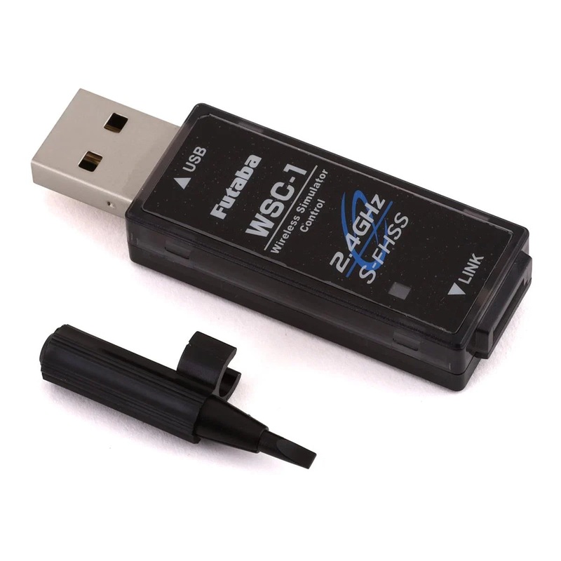 Futaba WSC-1 Wireless USB Simulator Control Link for RealFlight (S-FHSS Compatible)