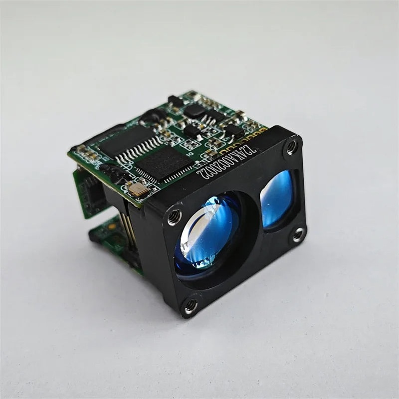 JRT D09C Laser Distance Sensor - UART 905NM 1500M / 2000M Ultra Long Laser Range Finder Module for Drone Pod green