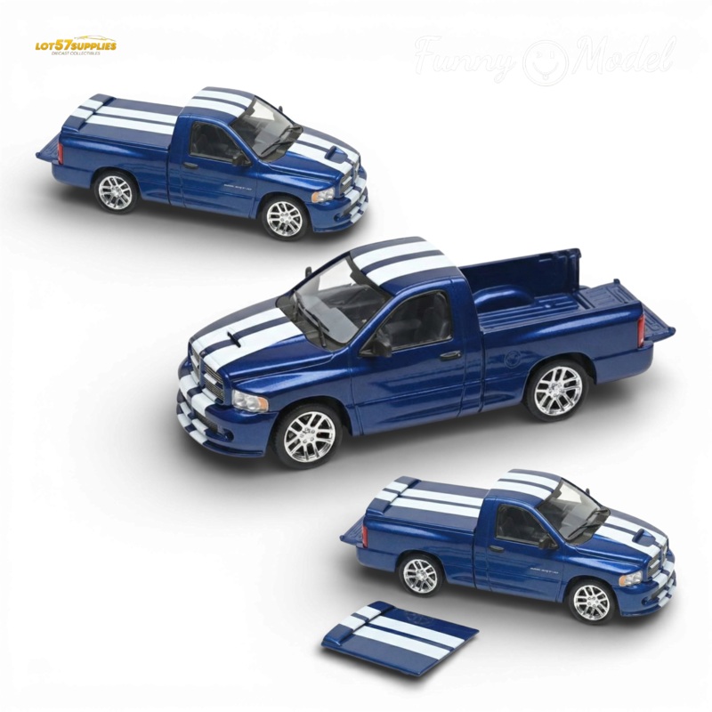 (Pre-Order) Funny Model Dodge RAM SRT-10 VCA Edition Blue 1:64