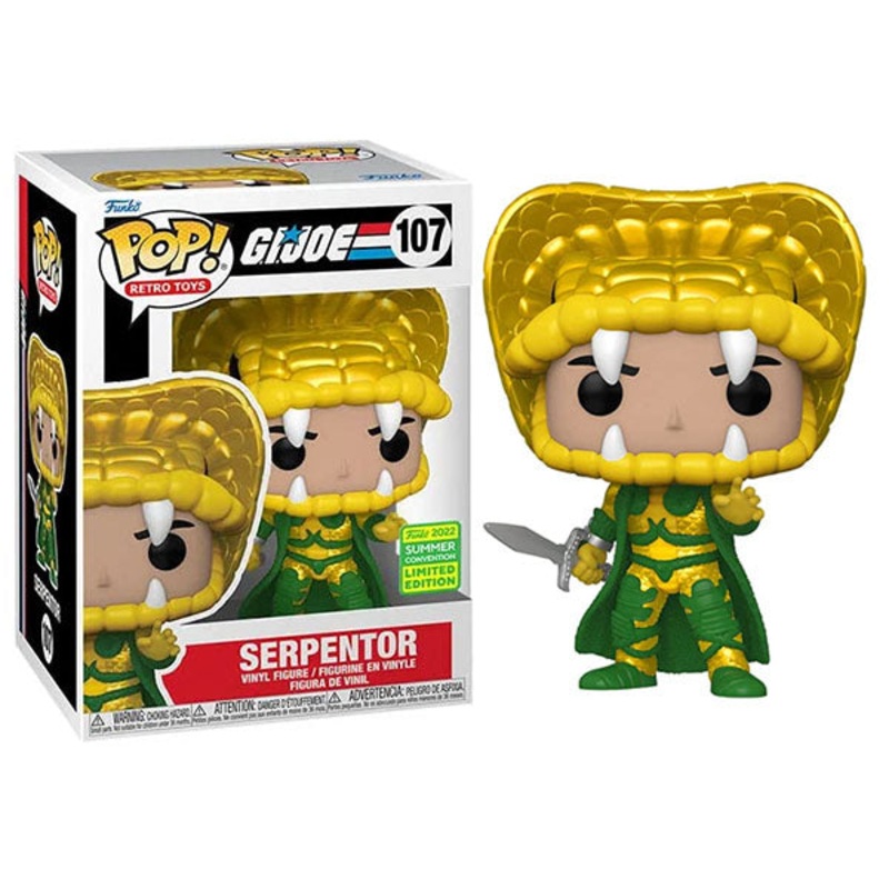Serpentor (G.I. Joe, Retro Toys) 107 - 2022 Summer Convention Exclusive