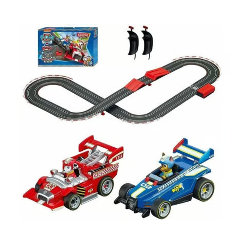 Carrera GO!!! CCN63514 Paw Patrol Ready Race Rescue 1/43 Slot Car Track Racing Set