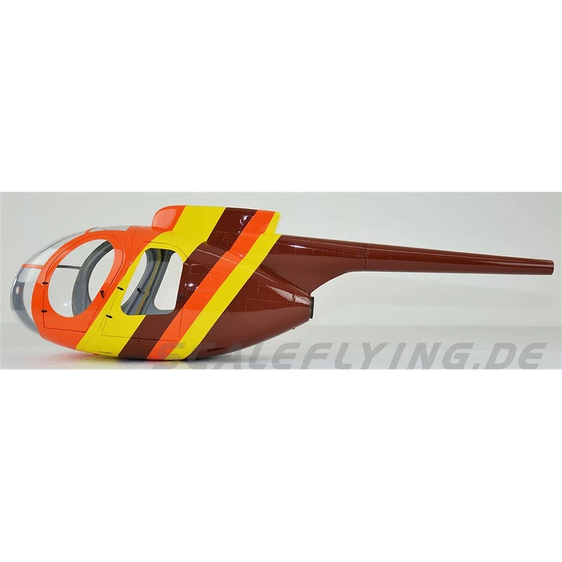 MD500D Magnum 600 ARF RC Helicopter Fuselage 600 Size Magnum Painting V2 Version