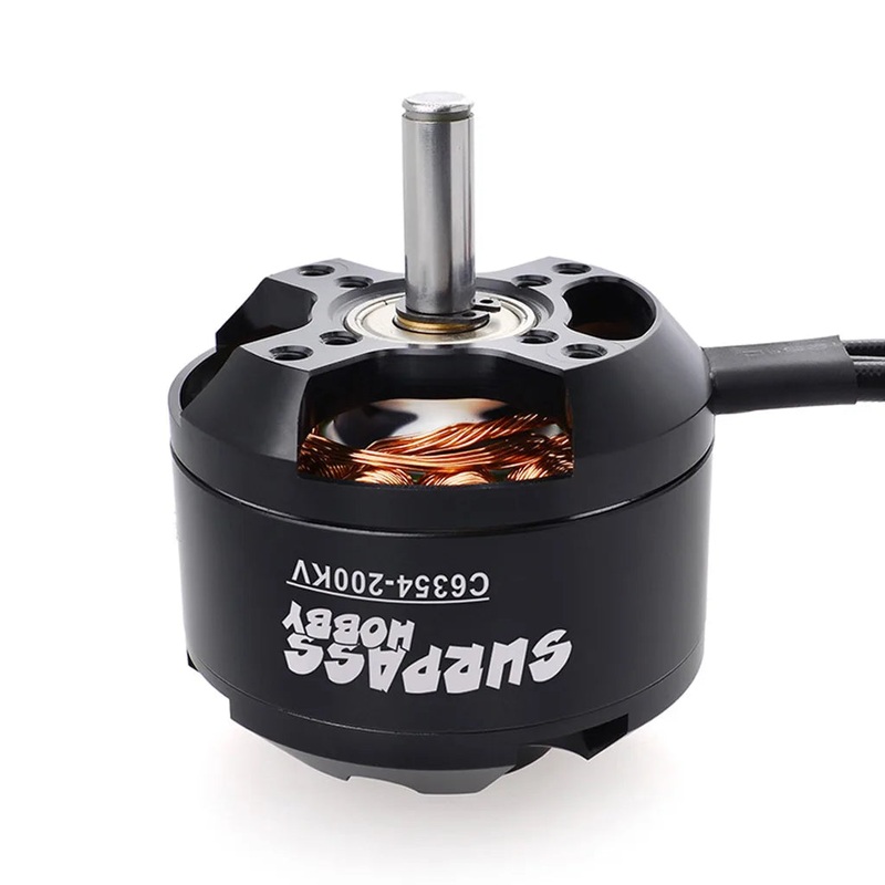 Surpass Hobby C4250 / C4260 / C5045 / C5055 / C5065 High-Torque Brushless Motors for RC Plane, Helicopter, Drone, UAV Multicopter C4250 500KV