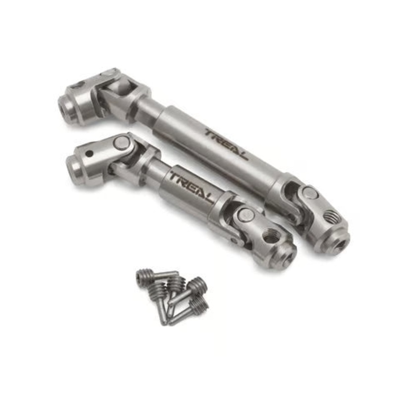 Treal Hobby Axial Axial SCX30 Stainless Steel Drive Shafts Set Grey