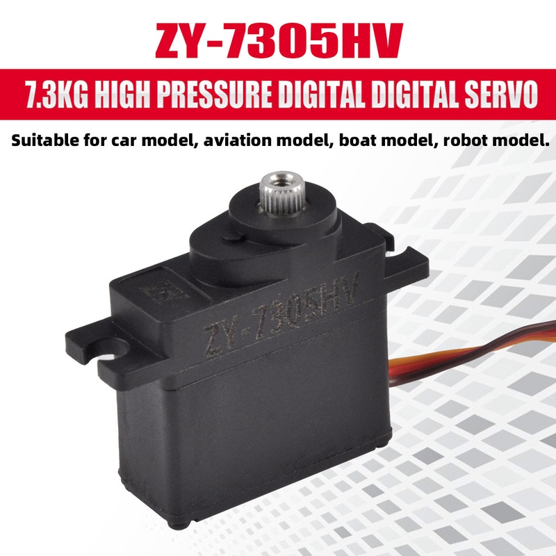 ZYHOBBY Digital Servo ZY-7305HV 7.3KG High pressure Aluminium Digital Servo