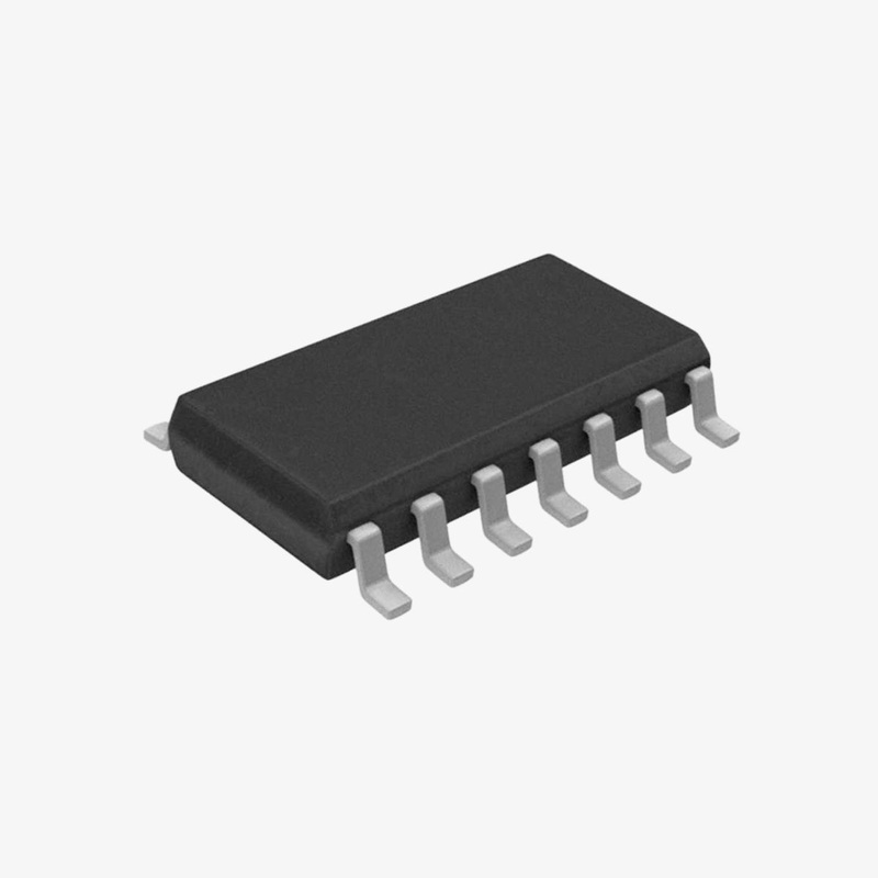 CD4093 Quad 2-Input NAND Schmitt Trigger IC - SOIC-14 SMD Package