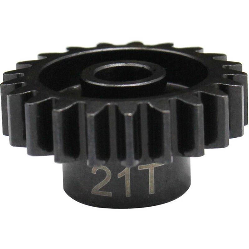 Hot Racing HRANSG21M15 21t Mod 1.5 Hardened Steel Pinion Gear 8mm Bore