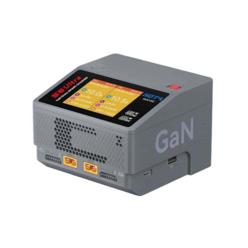Hota S6 Ultra 650W GaN+SiC Dual Channel Smart Charger