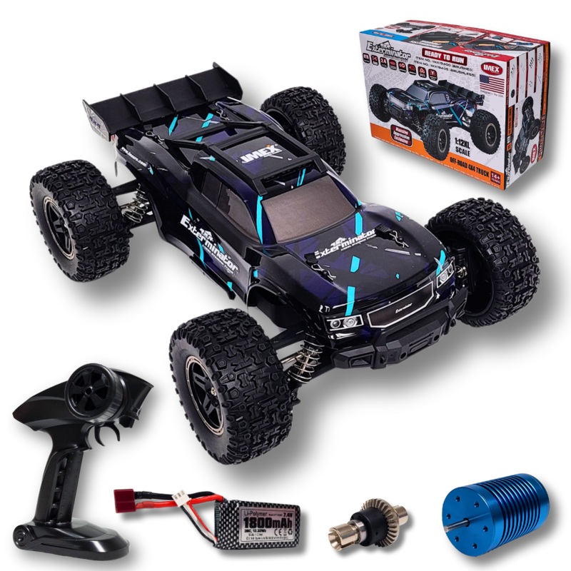 IMEX Exterminator 1/12XL Brushless RTR 4x4 Stadium Truck High-Performance RC Basher
