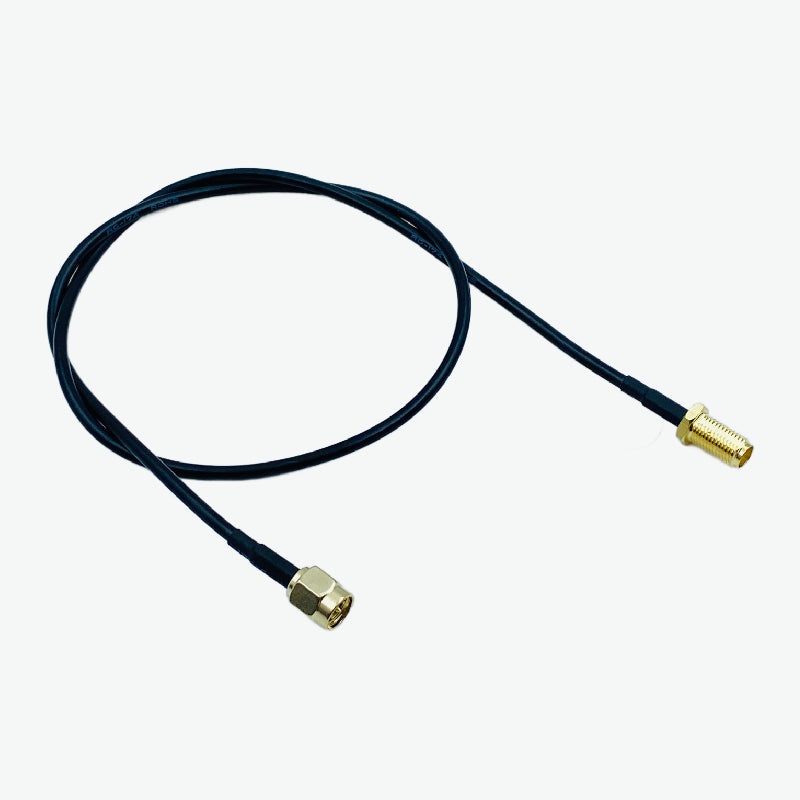 AntennaHome AHCG.RG174J L500 6GHz 1.13mm SMA-K to SMA-J Cable Assembly - 500mm