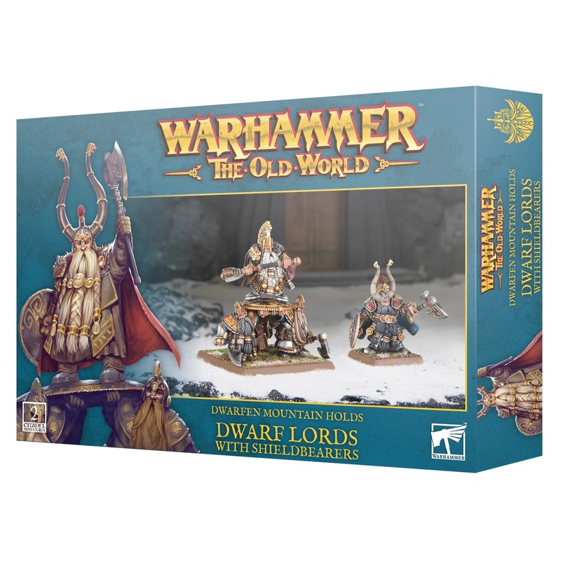 Dwarfen Mountain Holds: Dwarf Lords With Shieldbearers