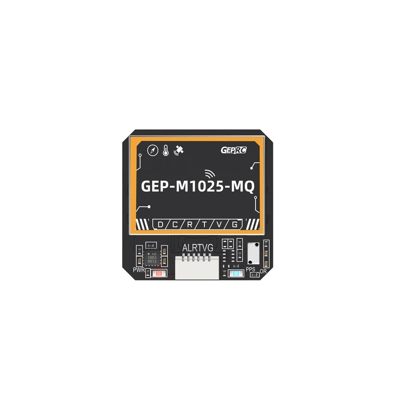 GEPRC GEP-M1025 Series - GPS Module M10050 Chip Multi Satellite Magnetometer Barometer Farad Capacitor Accurate for FPV Drone GEP-M1025