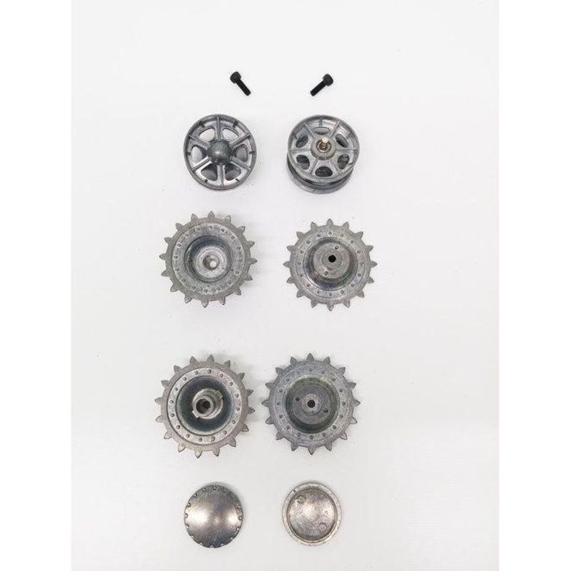 KV-1 & KV-2 Metal Drive & Idler Wheel Set Unpainted