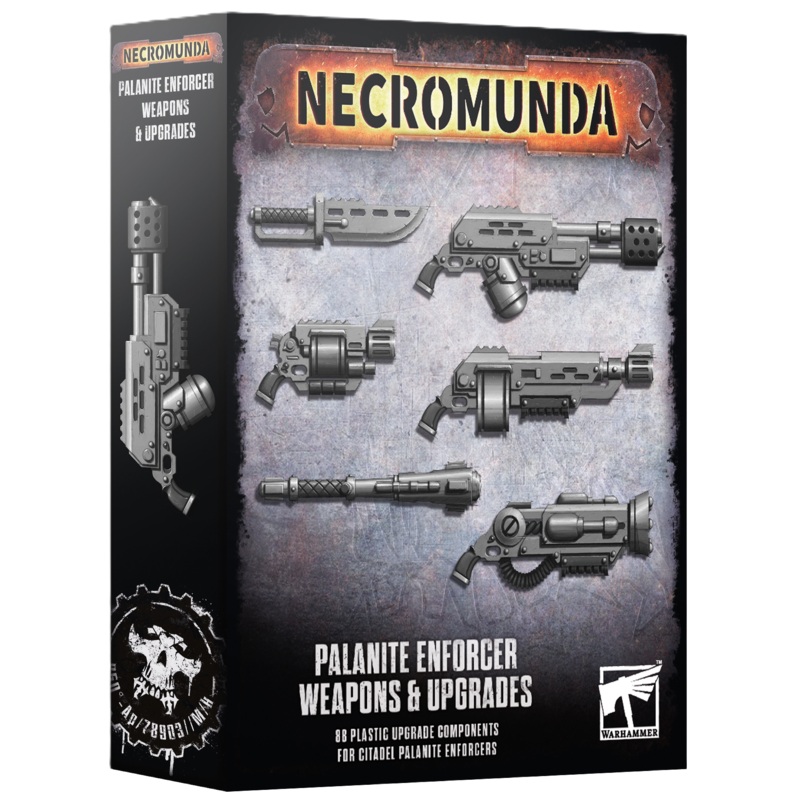 Necromunda: Palanite Enforcer: Weapons & Upgrades