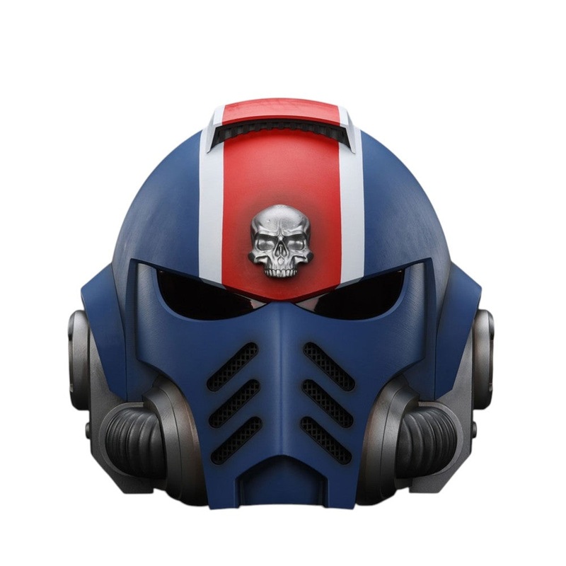 Warhammer Collectibles 1/1 Scale Uitramarines Lieutenant Titus' MKX Helmet