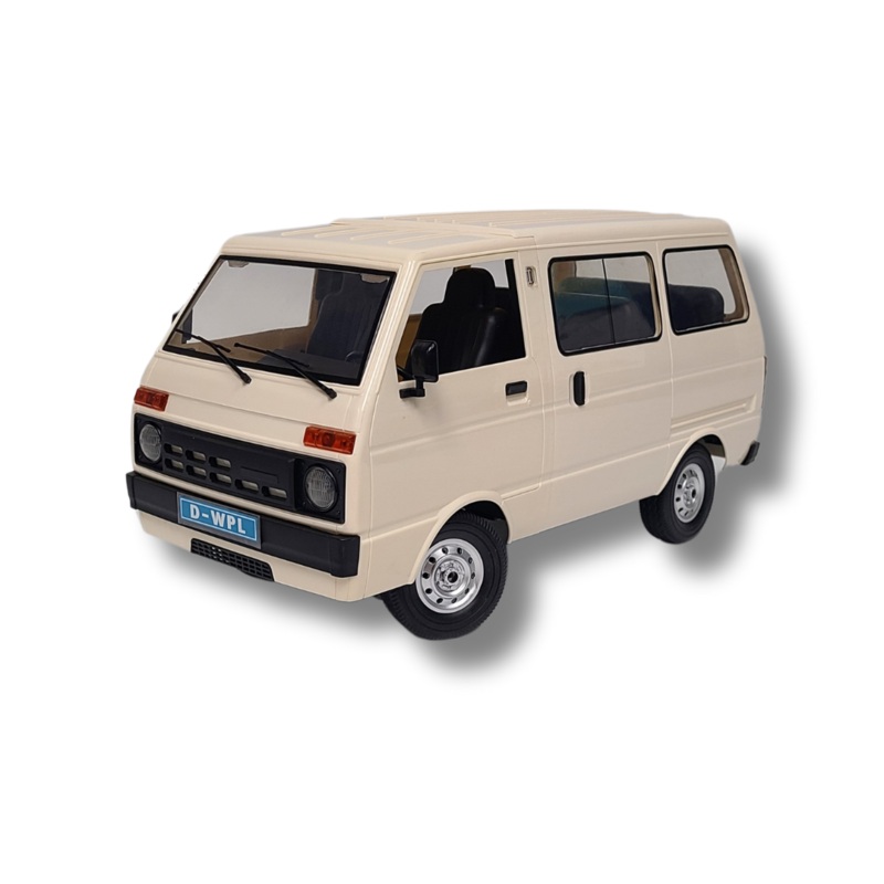 WPL D22 Tian Jin Dafa 1/10 Scale RC Van White Short Wheel Base