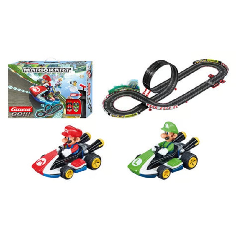 Carrera GO!!! CCN62491 Nintendo Mario Kart 8 Electric 1/43 Slot Car Racing Track Set