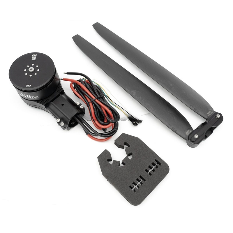 Hobbywing X6 plus Motor Power System Combo with 2480 Propeller 30mm Tube X6plus for Agriculture UAV Drone X6 Plus Combo CW (Motor + ESC + Propellers)