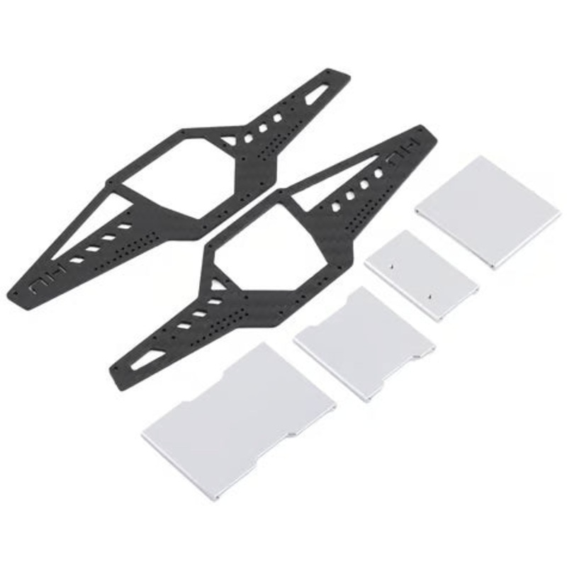 Hot Racing Axial SCX24 Graphite LCG Rock Crawler Chassis