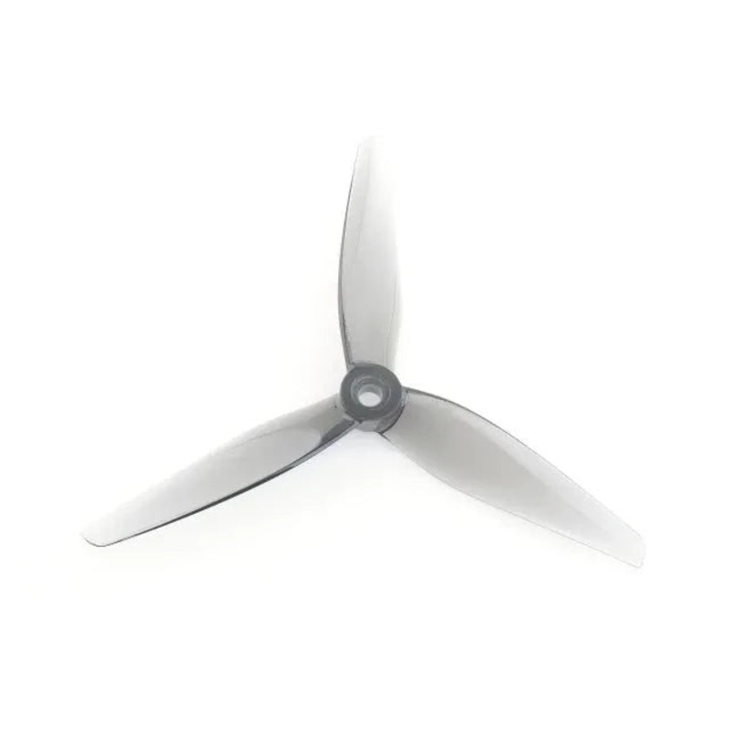 HQ Prop Racing R36 5.1x3.6x3 5 Inch 3 Blade Poly Carbonate Propeller (Set Of 4) Grey
