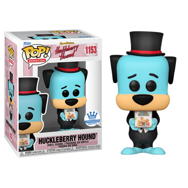 Huckleberry Hound (Holding Book, Hanna Barbera) 1153 - Funko Shop Exclusive