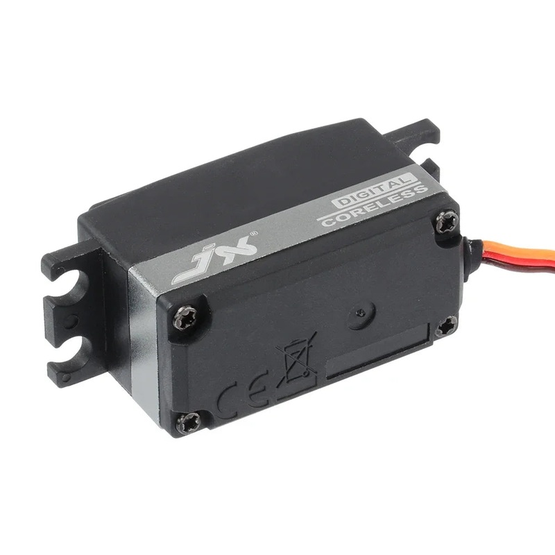 JX Servo PDI-4410MG - 6V 10Kg 0.09sec/60 High Precision Metal Gear Low Profile Coreless Servo 120 Degree 1/8 1/10 RC Car Steering Digital Servo 1PCS PDI-4410MG