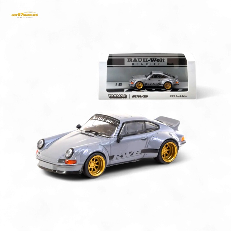 Tarmac Works Porsche RWB Backdate Grey 1:64