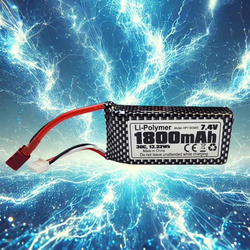 IMEX 2S 1800mAh 7.4V LiPo Battery 30C High-Performance with Deans Connector