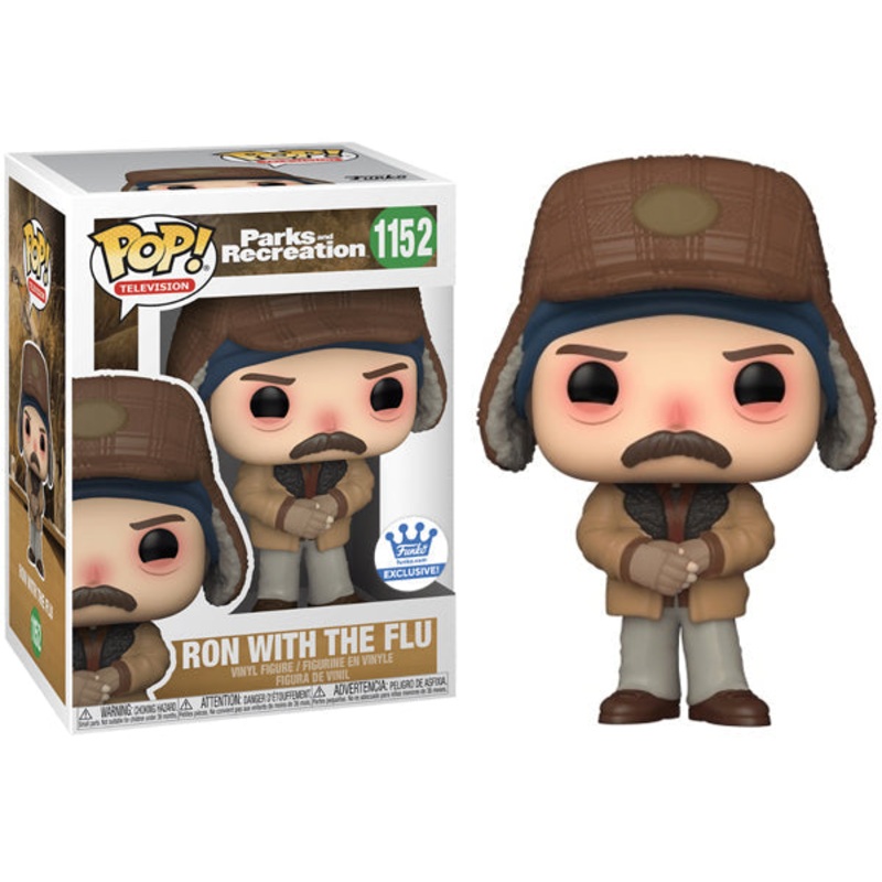 Ron Swanson (w/ the Flu, Parks & Recreation) 1152 - Funko Shop Exclusive