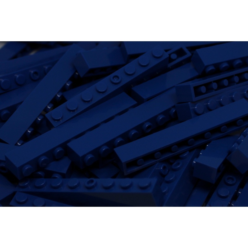 1x8 Stud Bricks 80 Pack (Royal Blue)