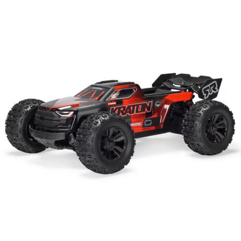 Arrma ARA2508T1 Mini Kraton 3S BLX 4X4 1/16 RTR Brushless Speed Monster Truck (Black/Red) w/2.4GHz Radio