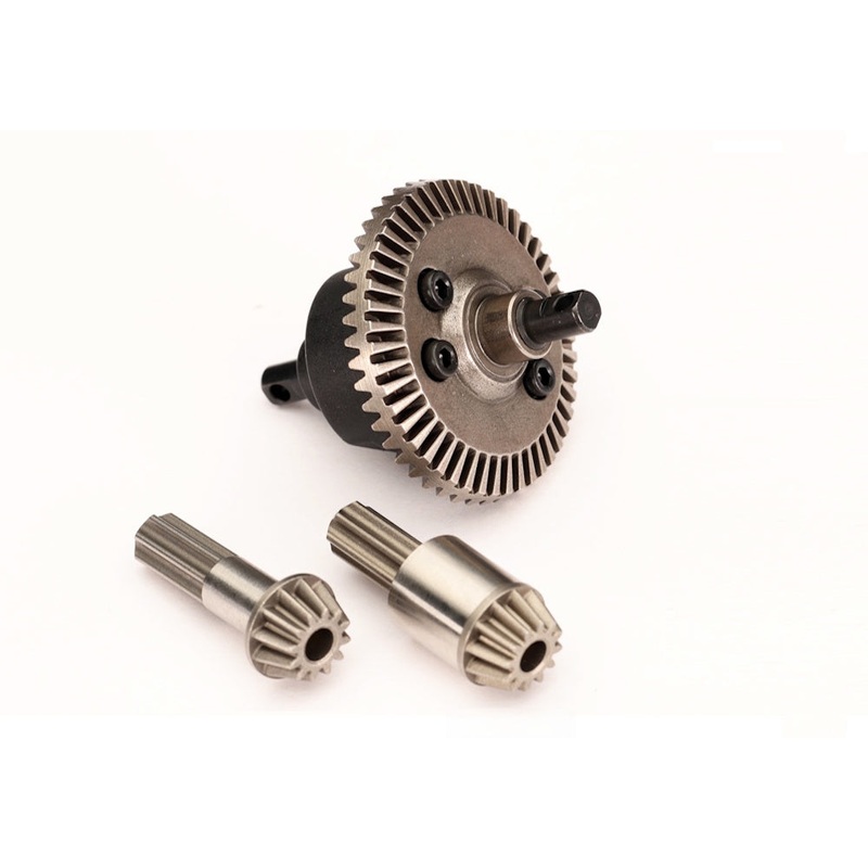 Traxxas 10780X Differential w/ 47-T Ring & 12-T Pinions: Mini Maxx BL-2s, VXL-3s