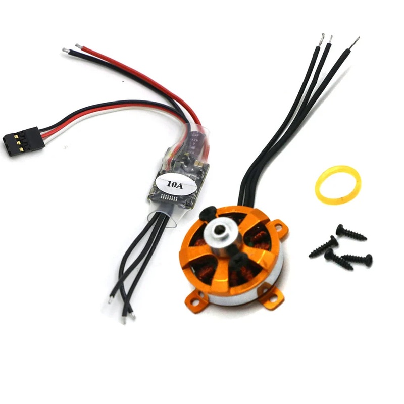 XXD A2205 1400KV / 1600KV Micro Brushless Motor with Mount + 10A ESC for RC Aircraft, F3P, KK Copter, Quadcopter (23S Compatible) Only 10A Esc