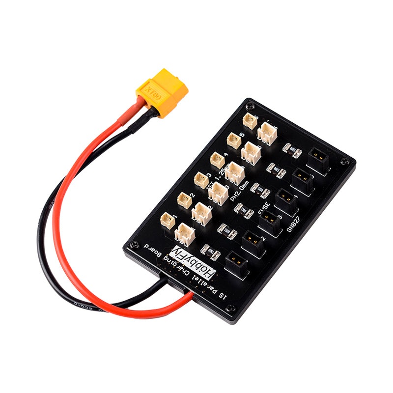 1S Battery Parallel Charging Board With XT60 Support PH2.0 GNB27 Up To 6S