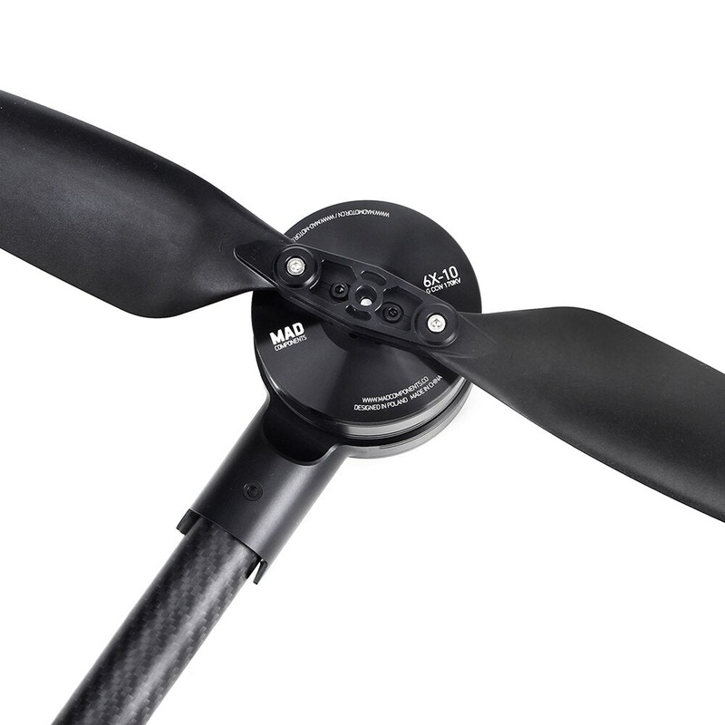 MAD 6X 10 Ready to Use Tuned Propulsion System Drone Arm Set for 30mm/28mm/25mm Tube Industrial Applications Agricultural Drones POWER PLAN MOTOR ESC PROPELLEER