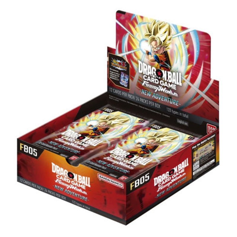 Dragon Ball Super Card Game: Fusion World Booster Box New Adventure FB05